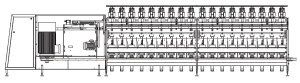 TFO (two for one) twister machine DM-07