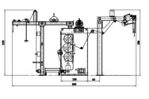 3-roller calender machine